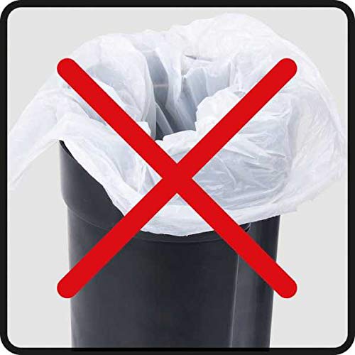 WENKO Leman Cosmetic Pedal Bin Matte Gold 3 L – Cosmetic Bin, Rubbish Bin with Anti-Fingerprint Capacity: 3 litres, stainless steel, 17 x 25 x 22.5 cm, gold