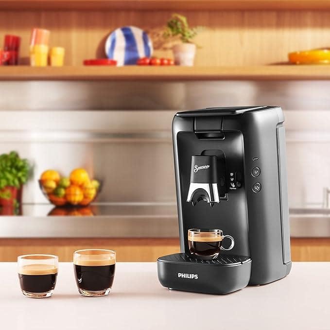 Philips Senseo Maestro Coffee Pod Machine - High-Quality Espresso Quality, Environmentally Friendly Design, 1.2 L Water Tank