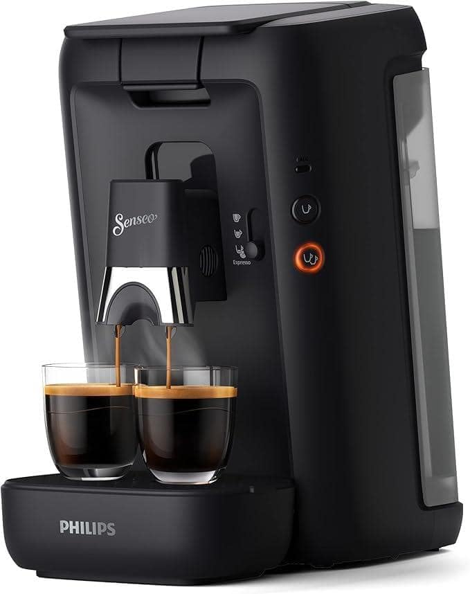 Philips Senseo Maestro Coffee Pod Machine - High-Quality Espresso Quality, Environmentally Friendly Design, 1.2 L Water Tank