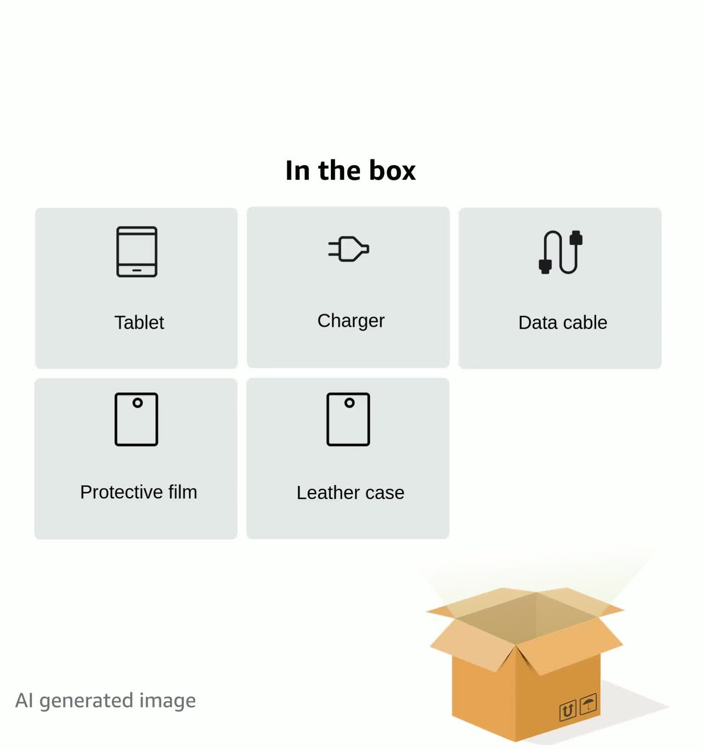 2025 Latest Tablet 10 Inch Android with 5G WiFi 6.20 GB RAM + 128 GB ROM (TF 1TB), Octa-Core, Widevine L1, Educational IWawa App, 6000 mAh, Bluetooth 5.0