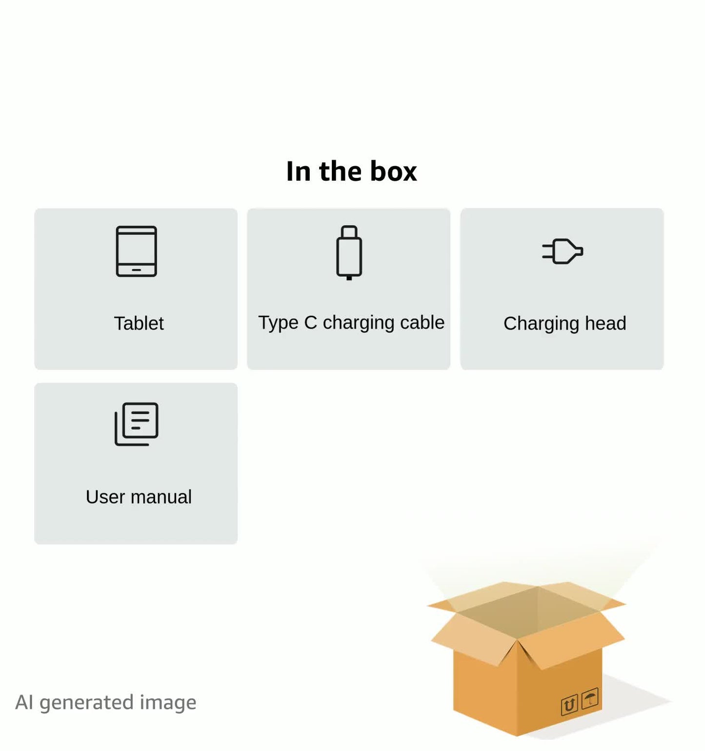 Kinder Children's Tablet 10 Inch with Android 14 Octa Core, 4GB RAM + 64GB ROM (1TB TF) with Child Lock App, 6000mAh, Wi-Fi