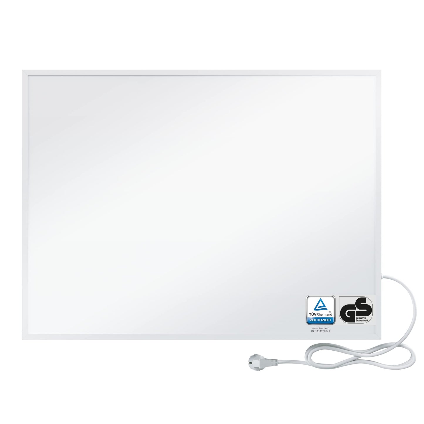 BR Bringer Infrared Heater, 600 watt, Infrared Electric Heater, Energy-Saving, TÜV GS, German Quality Brand