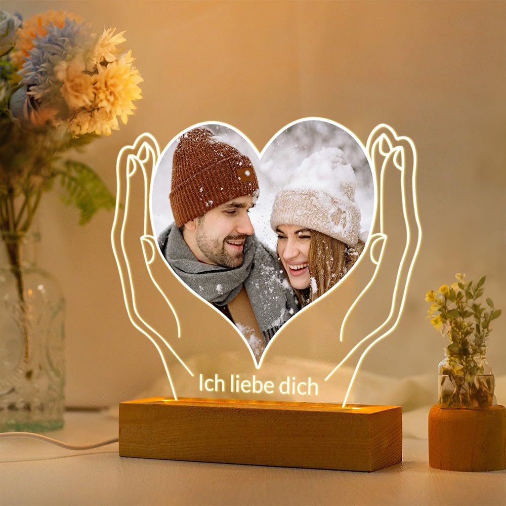 Personalisierte Geschenke für Freundin, Personalisierte Bilderrahmen mit Foto, Personalisierter Bilderrahmen mit Bild