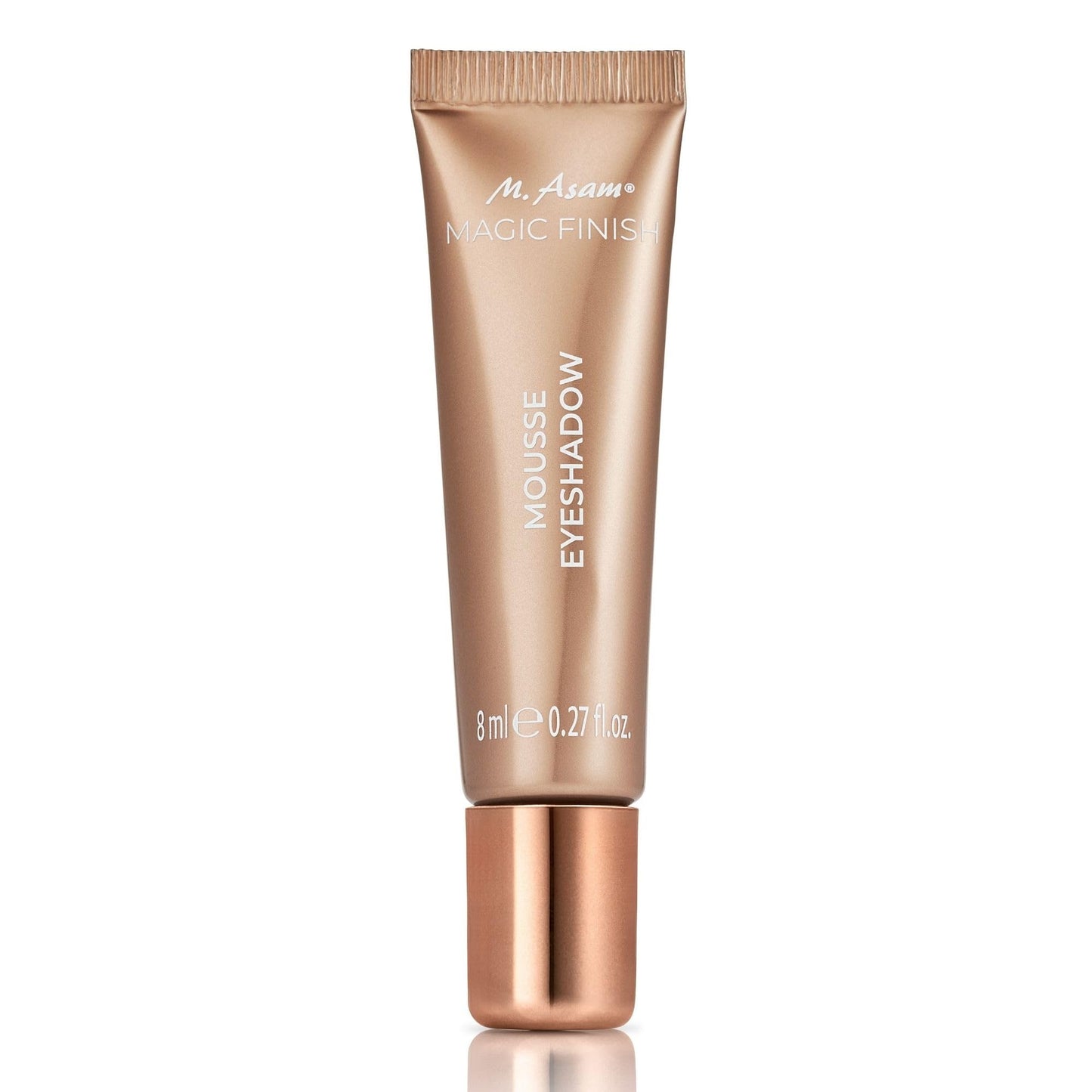 MAGIC FINISH Mousse Eyeshadow Love Note (8 ml) – Langanhaltender Metallic Lidschatten mit Glitzer-Effekt, Vegan, Make-up für Ausdrucksstarke Augen