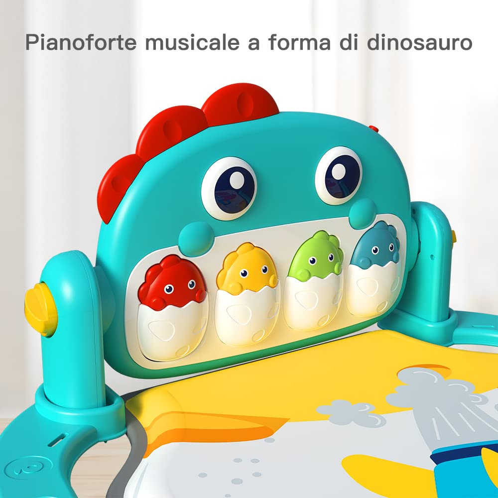 Eners Baby Spielbogen Baby Spieldecke mit Musik & Lichtern