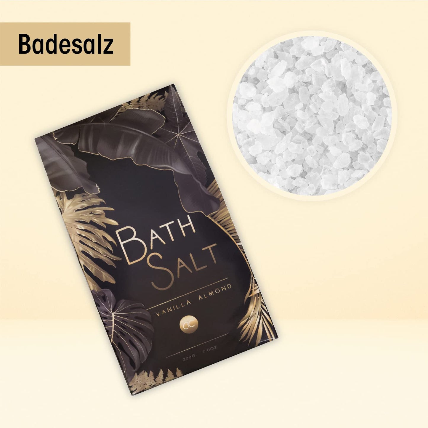 Accentra Luxury Bath Set Gift Set in Beautiful Golden Glitter Pumps, 9-Piece Luxury Beauty Set Shower Set - for a Relaxed Spa Experience