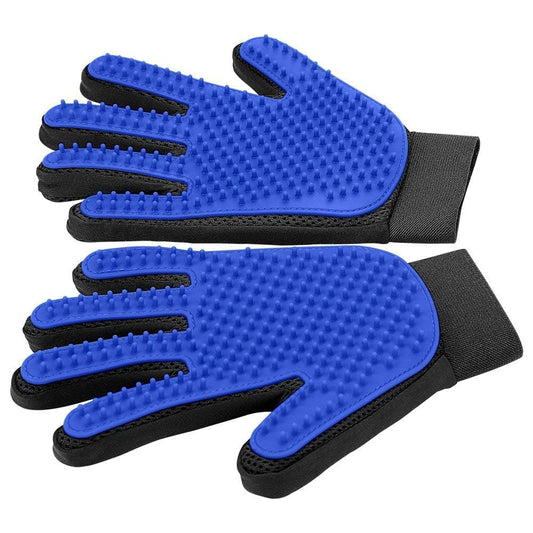 Pet Grooming Glove, Gentle Deshedding Brush - Efficient Pet Hair Remover Glove