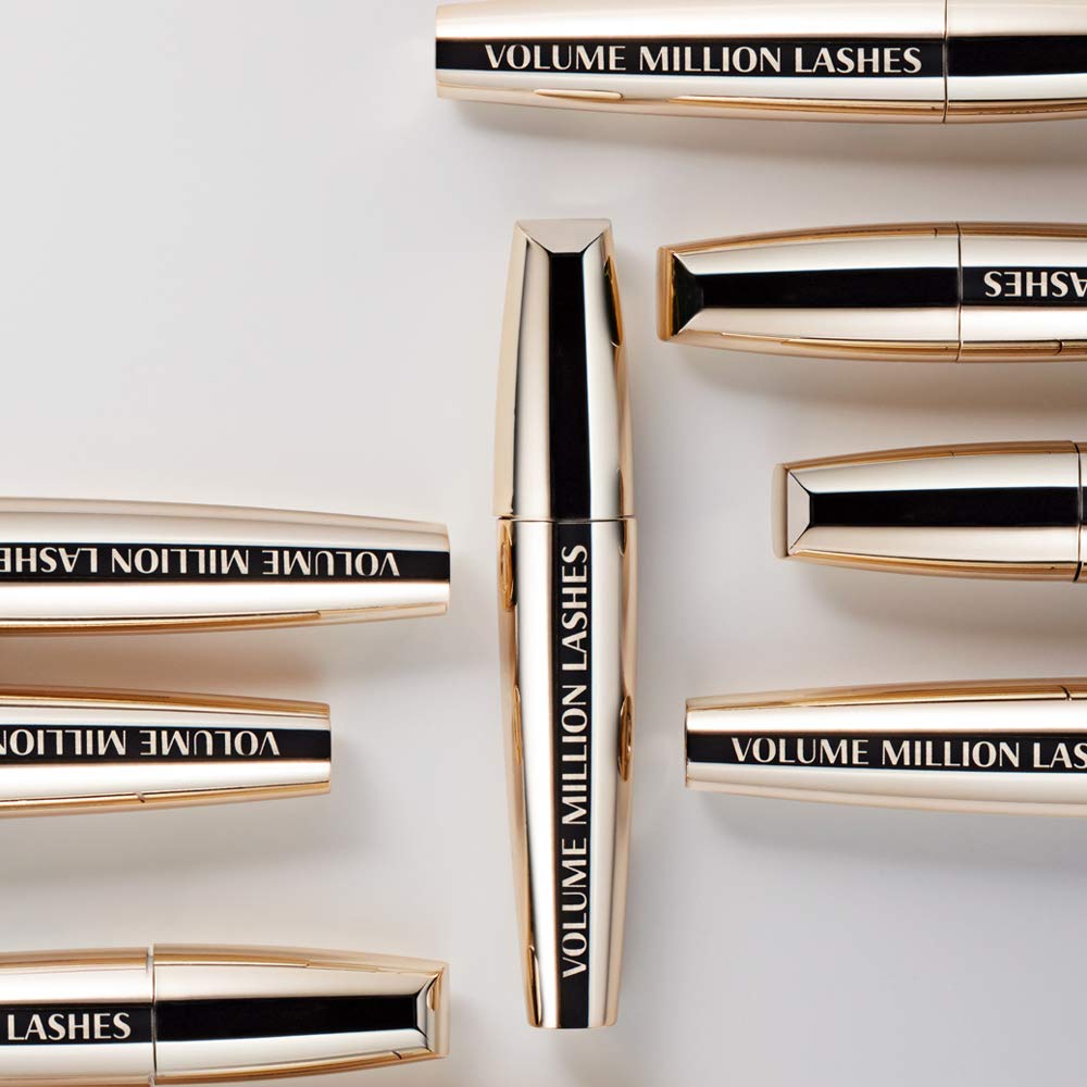 L'Oréal Paris Mascara, Wimperntusche für extra Definition und extra Volumen, Black (Schwarz), 1 x 10,7 ml