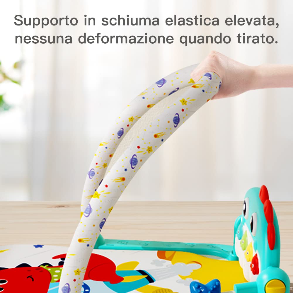 Eners Baby Spielbogen Baby Spieldecke mit Musik & Lichtern