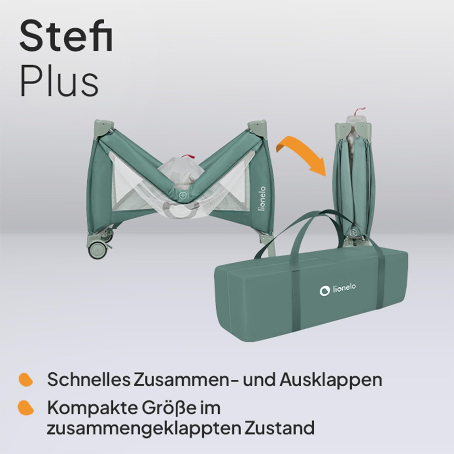 Reisebett bis 15 kg Babybett Kinderreisebett mit Matratze Seitlicher Eingang mit Reißverschluss