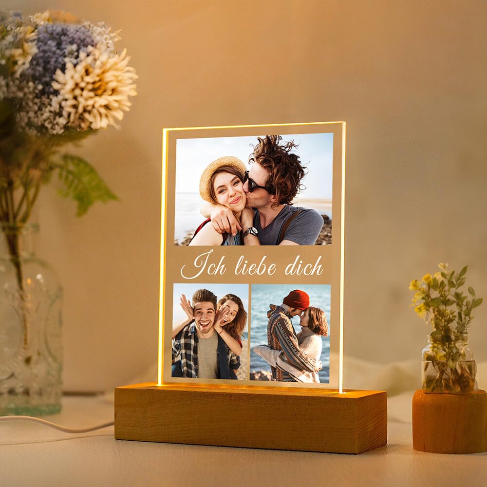 Personalisierte Geschenke für Freundin, Personalisierte Bilderrahmen mit Foto, Personalisierter Bilderrahmen mit Bild
