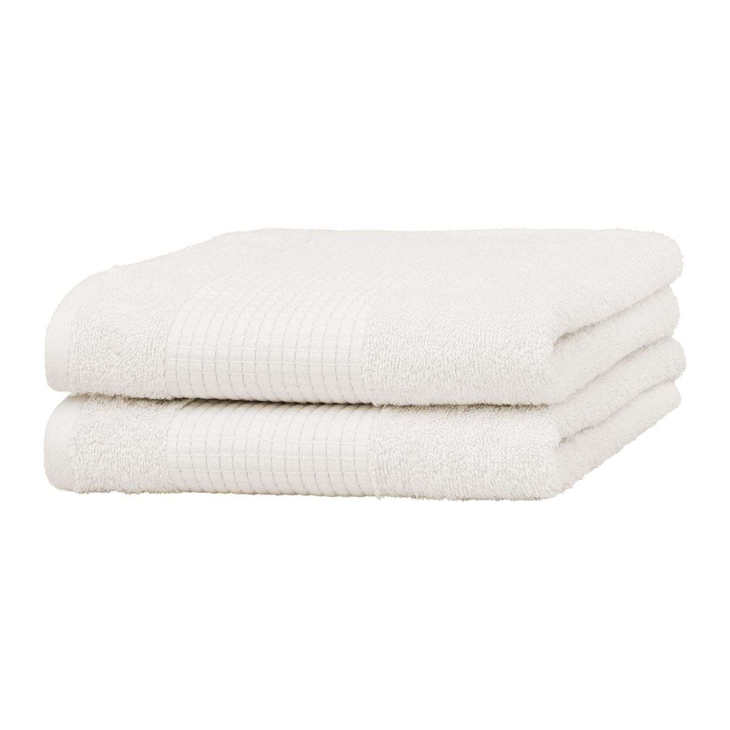 Merana Rome Handtuch Set | saugstark, weich und fusselfrei | Frottier Luxus Qualität | 100% Baumwolle | Oeko-TEX | 4 x Gästetücher (30x50cm))