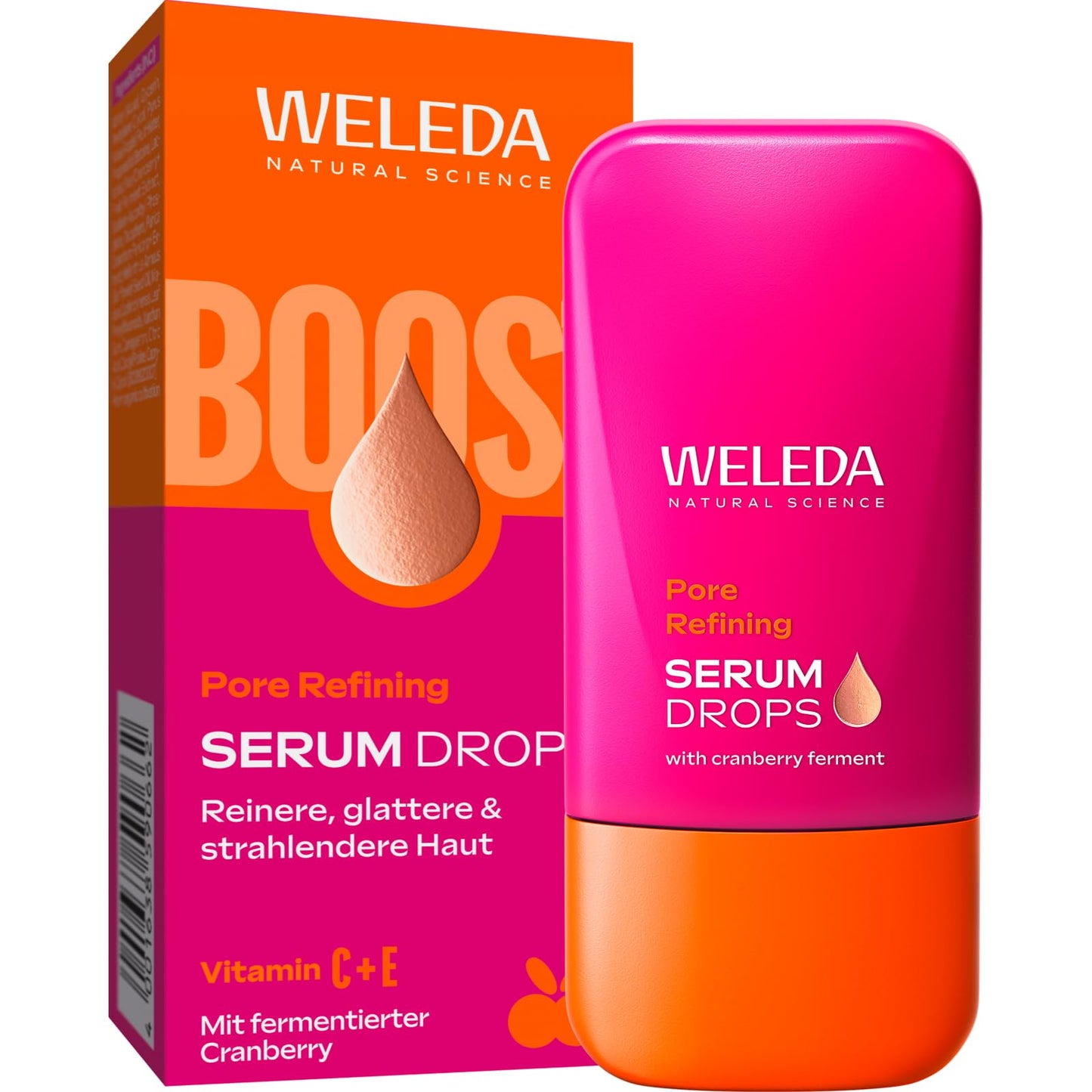 Weleda Organic Skin Food Glow Serum Drops - Natural Cosmetics Booster Drops with Licorice & Light-Reflecting Pigments for Radiant Complexion & Against Pigment Spots