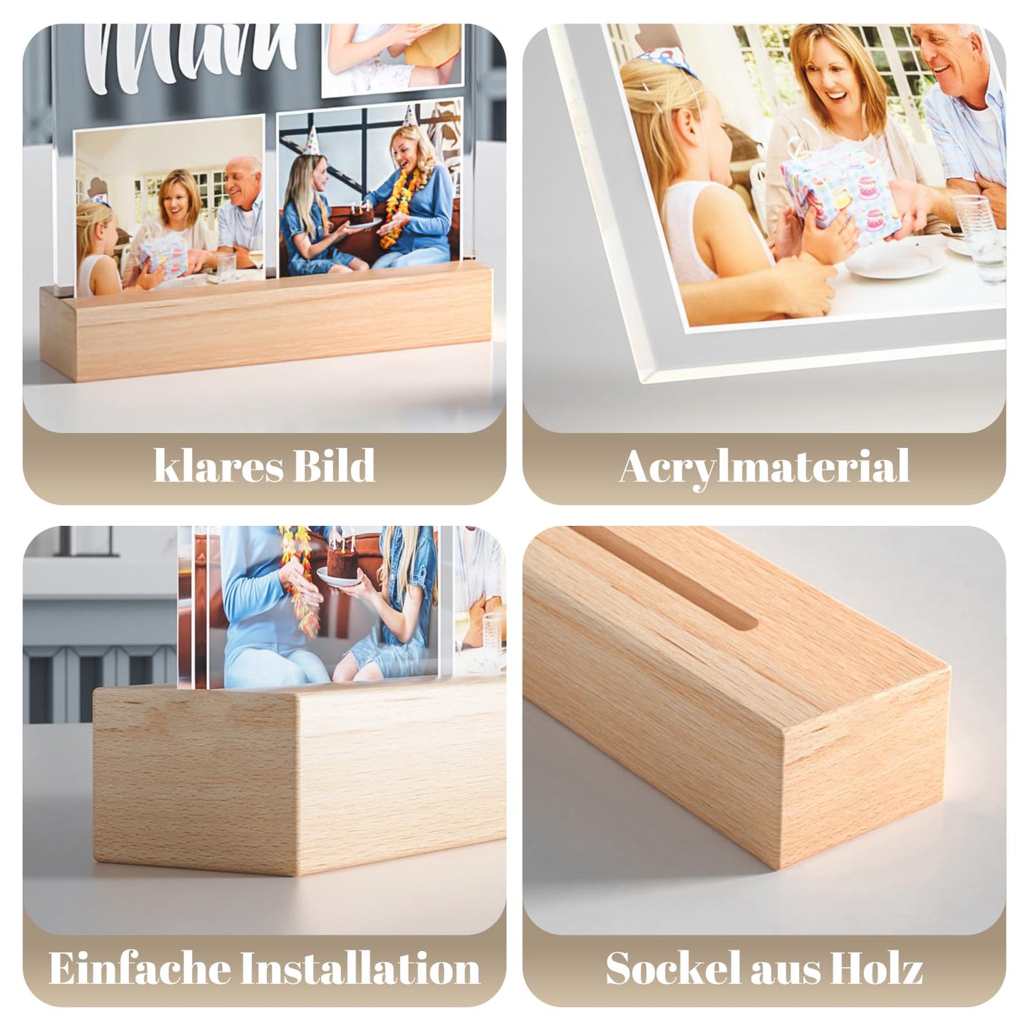 Personalisierte Geschenke, Personalisierte Bilderrahmen mit Foto, Personalisierte Jahrestag Geburtstagsgeschenk