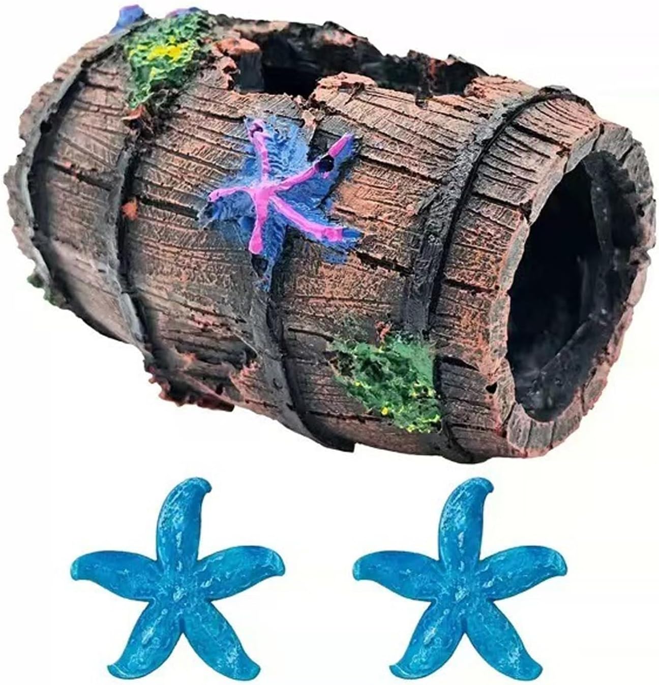 Set of 3 Aquarium Decoration Set, Simulation Moss Aquarium Decoration