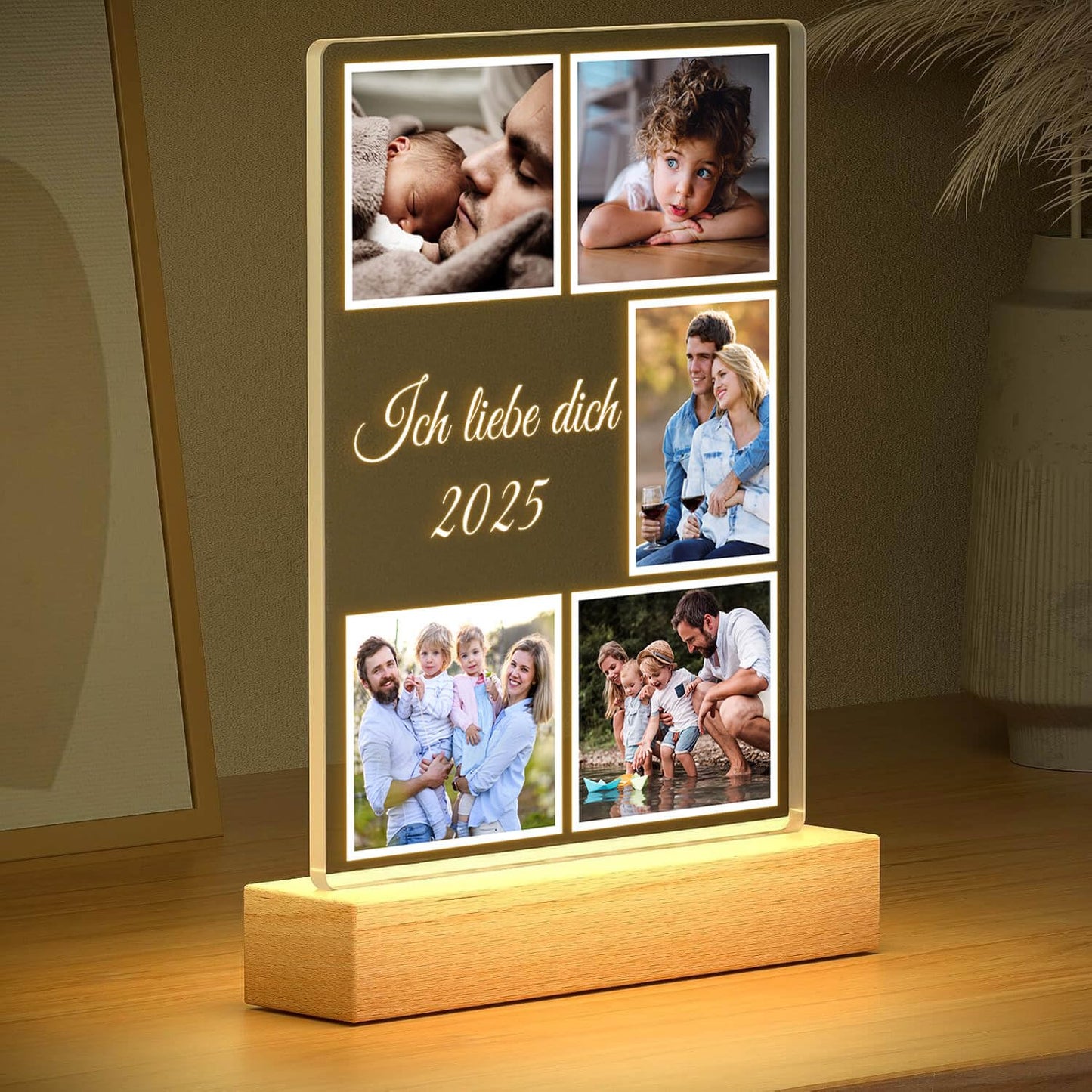 Personalisierte Geschenke, Personalisierte Bilderrahmen mit Foto, Personalisierte Jahrestag Geburtstagsgeschenk