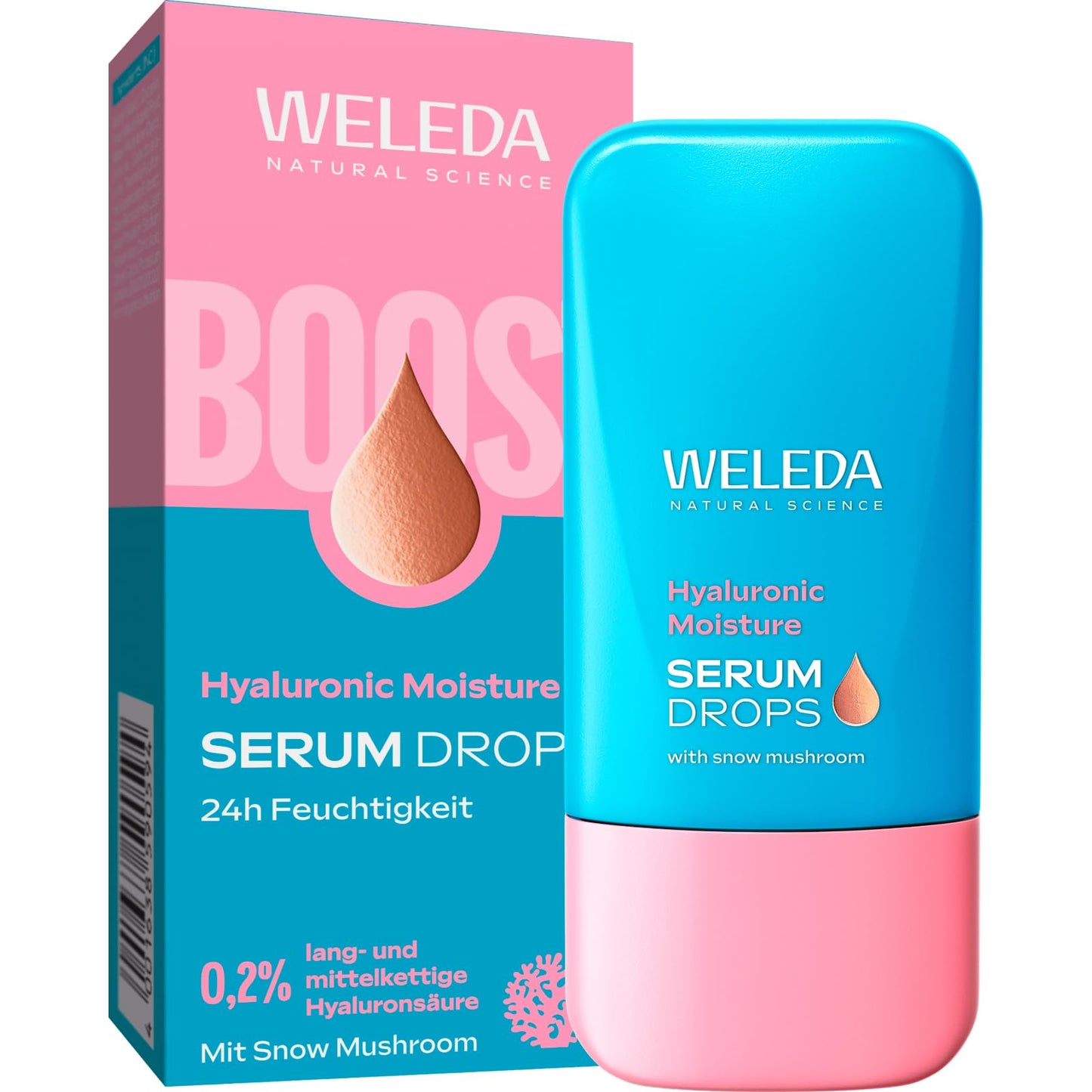 Weleda Organic Skin Food Glow Serum Drops - Natural Cosmetics Booster Drops with Licorice & Light-Reflecting Pigments for Radiant Complexion & Against Pigment Spots