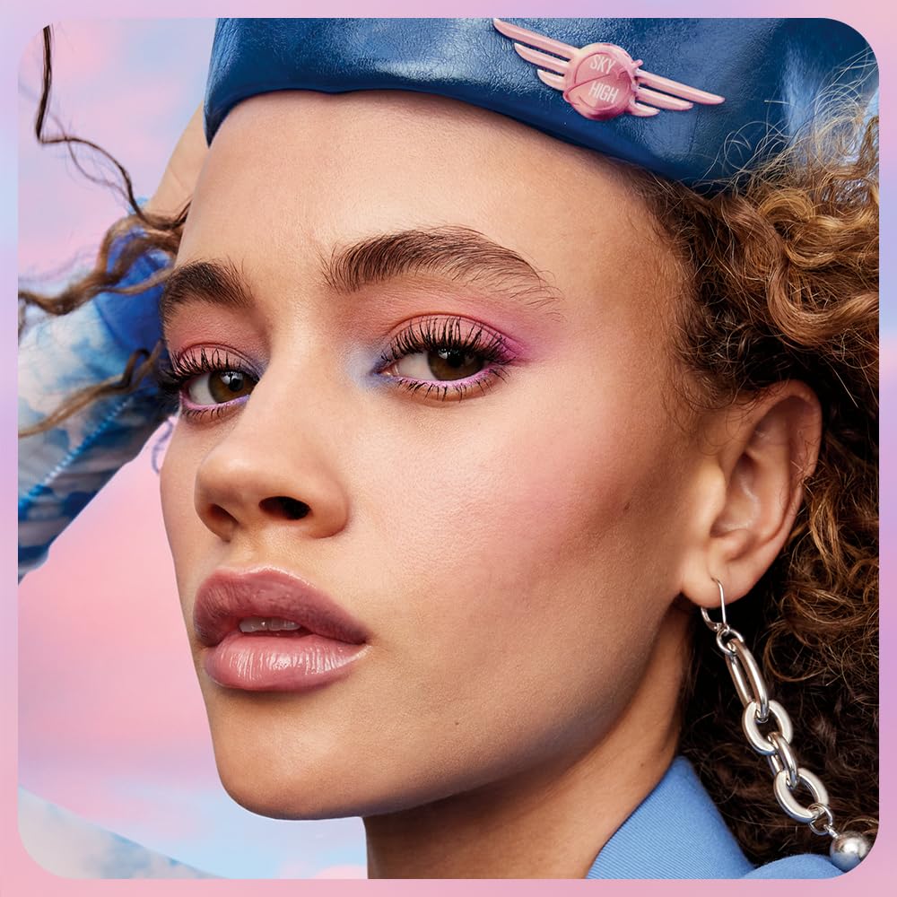 Maybelline New York Sky High Schwarze Wimperntusche für extrem lange Wimpern und Volumen, Sky High Mascara