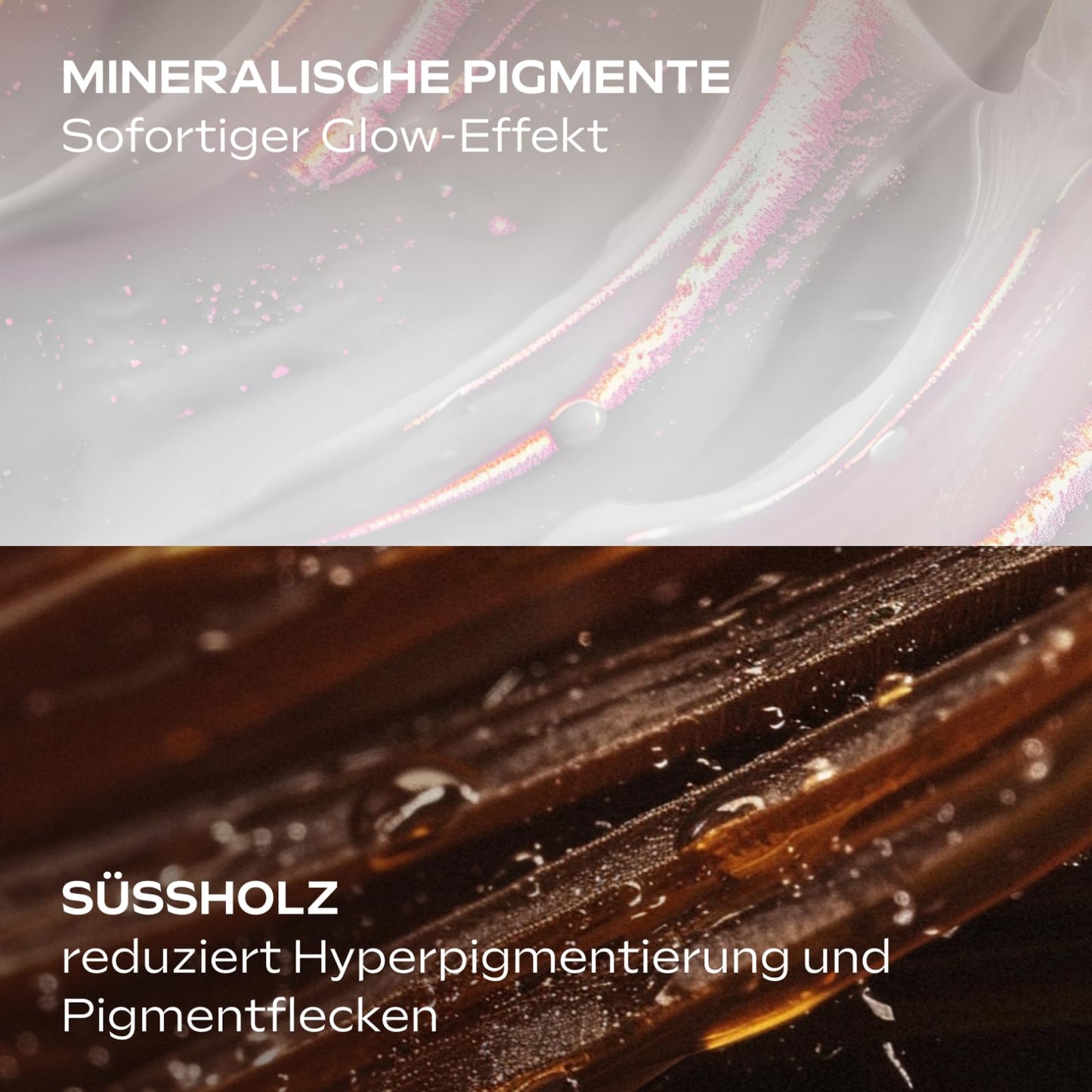 Weleda Organic Skin Food Glow Serum Drops - Natural Cosmetics Booster Drops with Licorice & Light-Reflecting Pigments for Radiant Complexion & Against Pigment Spots