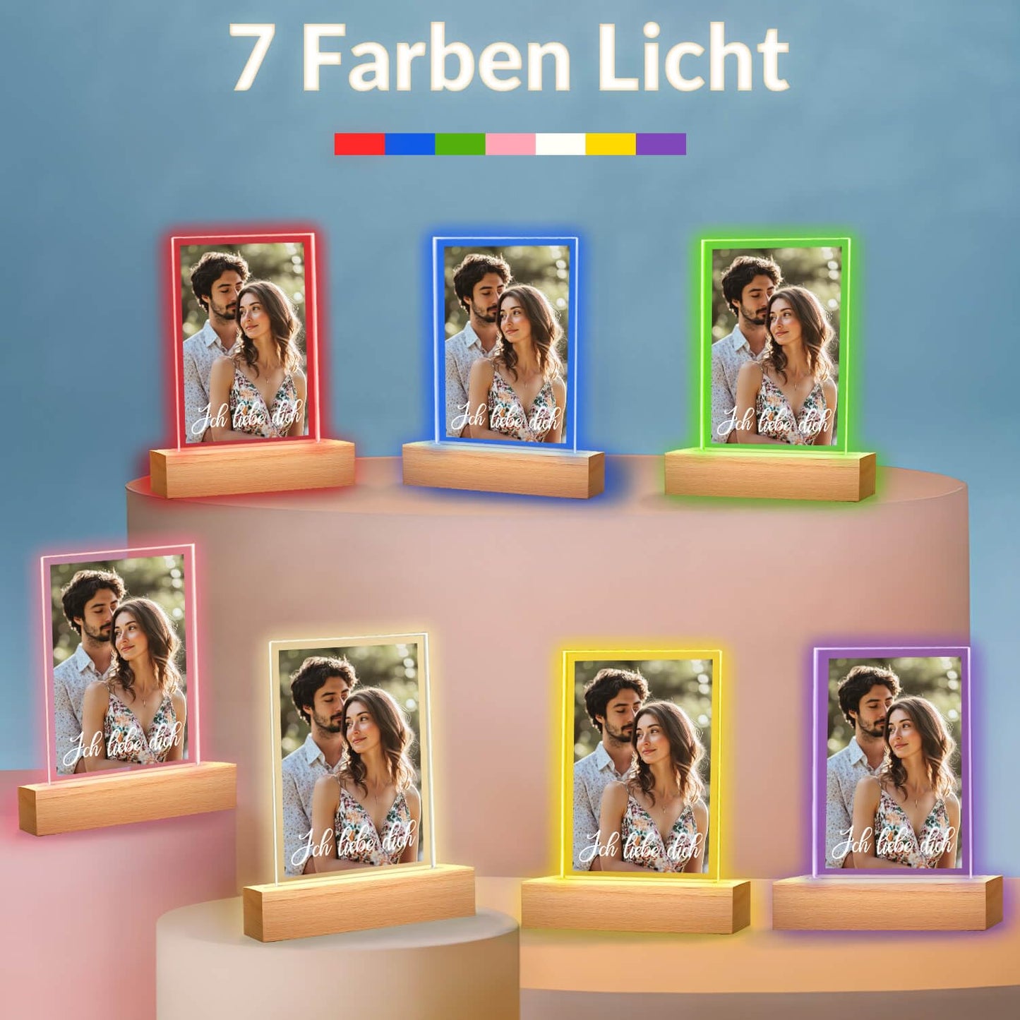 Personalisierte Geschenke, Personalisierte Bilderrahmen mit Foto, Personalisierte Jahrestag Geburtstagsgeschenk