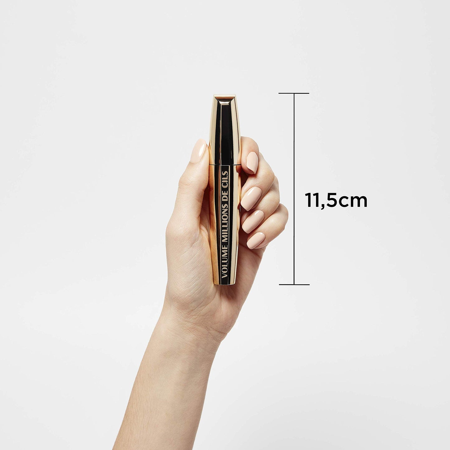 L'Oréal Paris Mascara, Wimperntusche für extra Definition und extra Volumen, Black (Schwarz), 1 x 10,7 ml