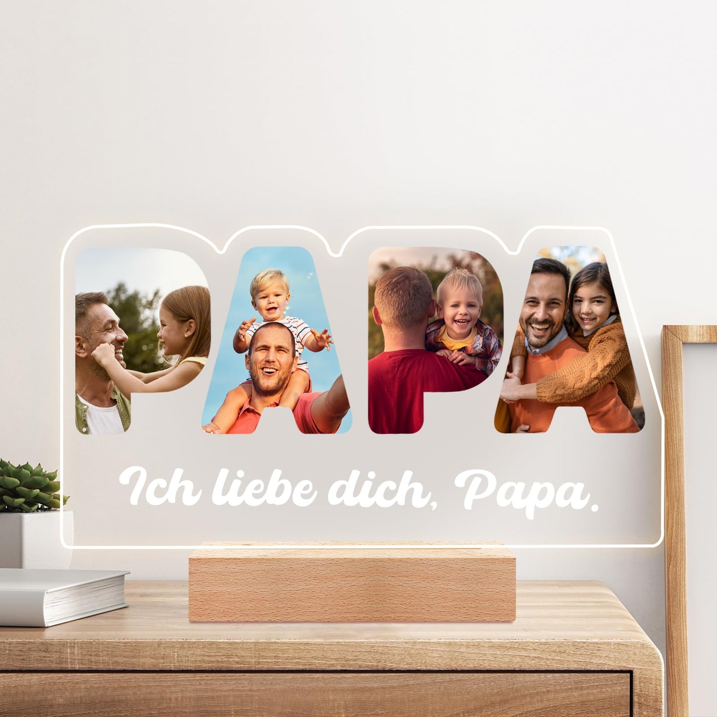 Personalisierte Geschenke, Personalisierte Bilderrahmen mit Foto, Personalisierte Jahrestag Geburtstagsgeschenk