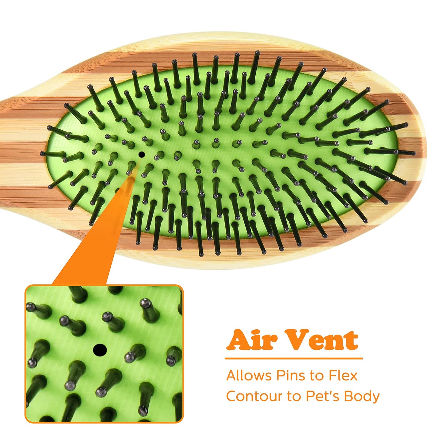 Hundebürste & Katzenbürste, Doppelbürste für Hunde und Katzen