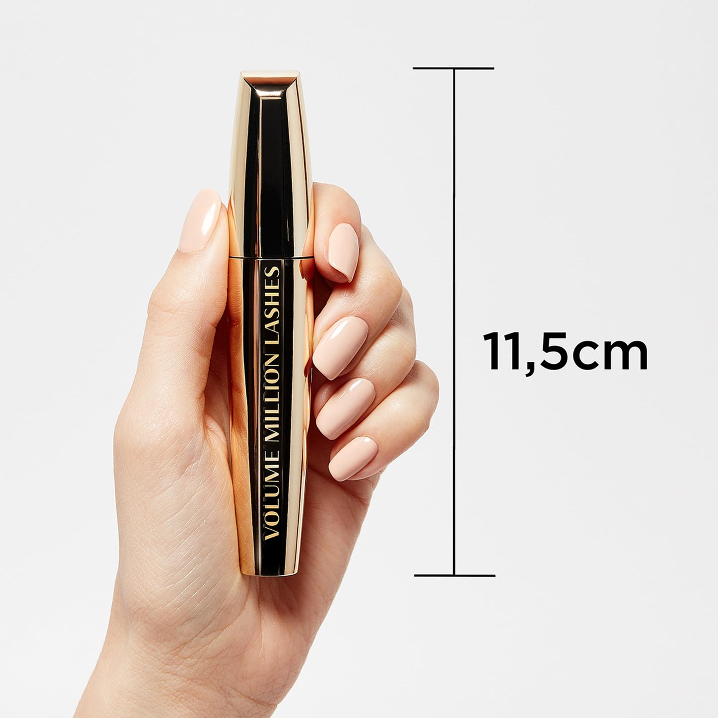 L'Oréal Paris Mascara, Wimperntusche für extra Definition und extra Volumen, Black (Schwarz), 1 x 10,7 ml