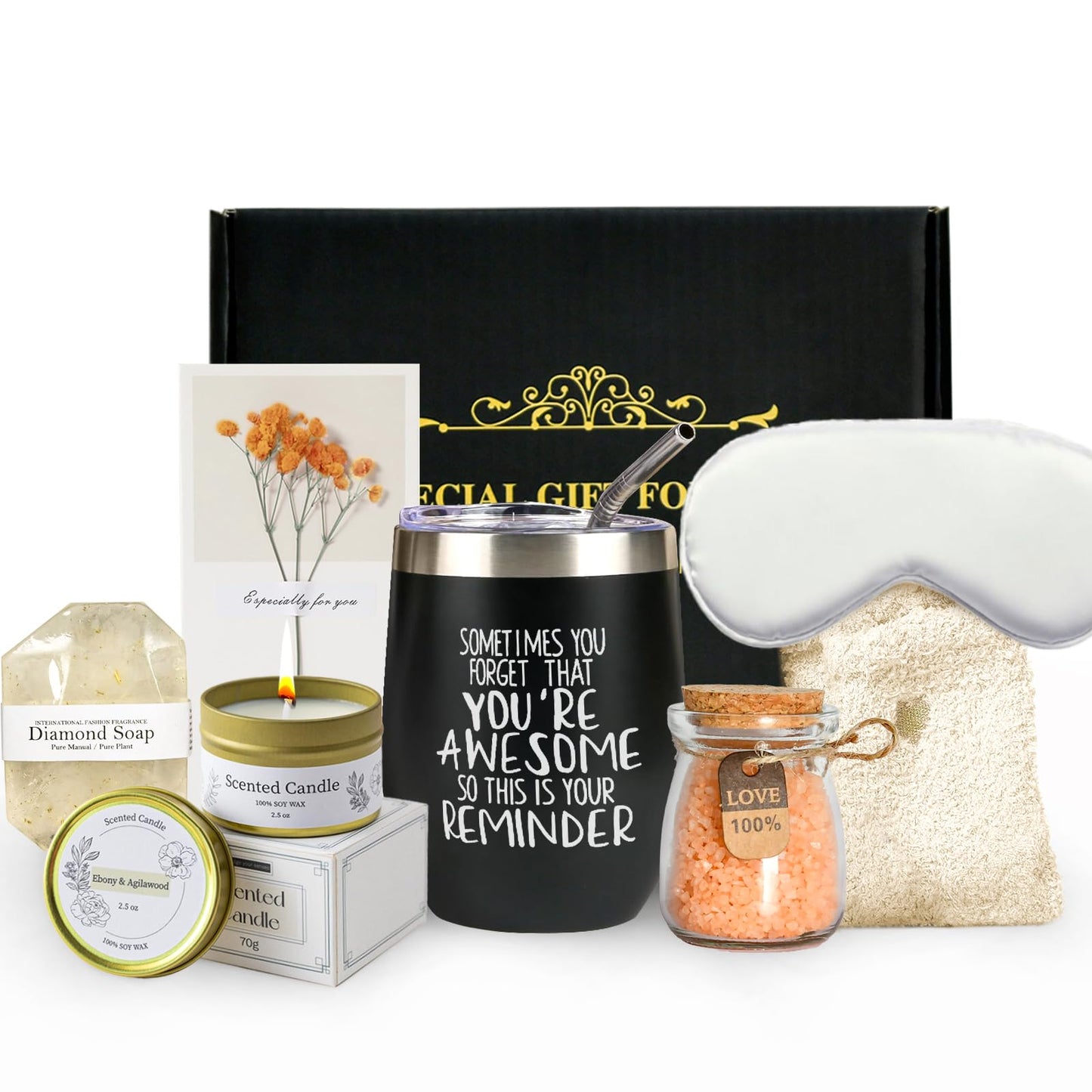 Yogopro Gifts for Women, Birthday Gift for Women, Gift Set, Birthday Wellness Gifts for Mum, Girlfriend, Wife, Sister, Valentine's Day, Mother's Day