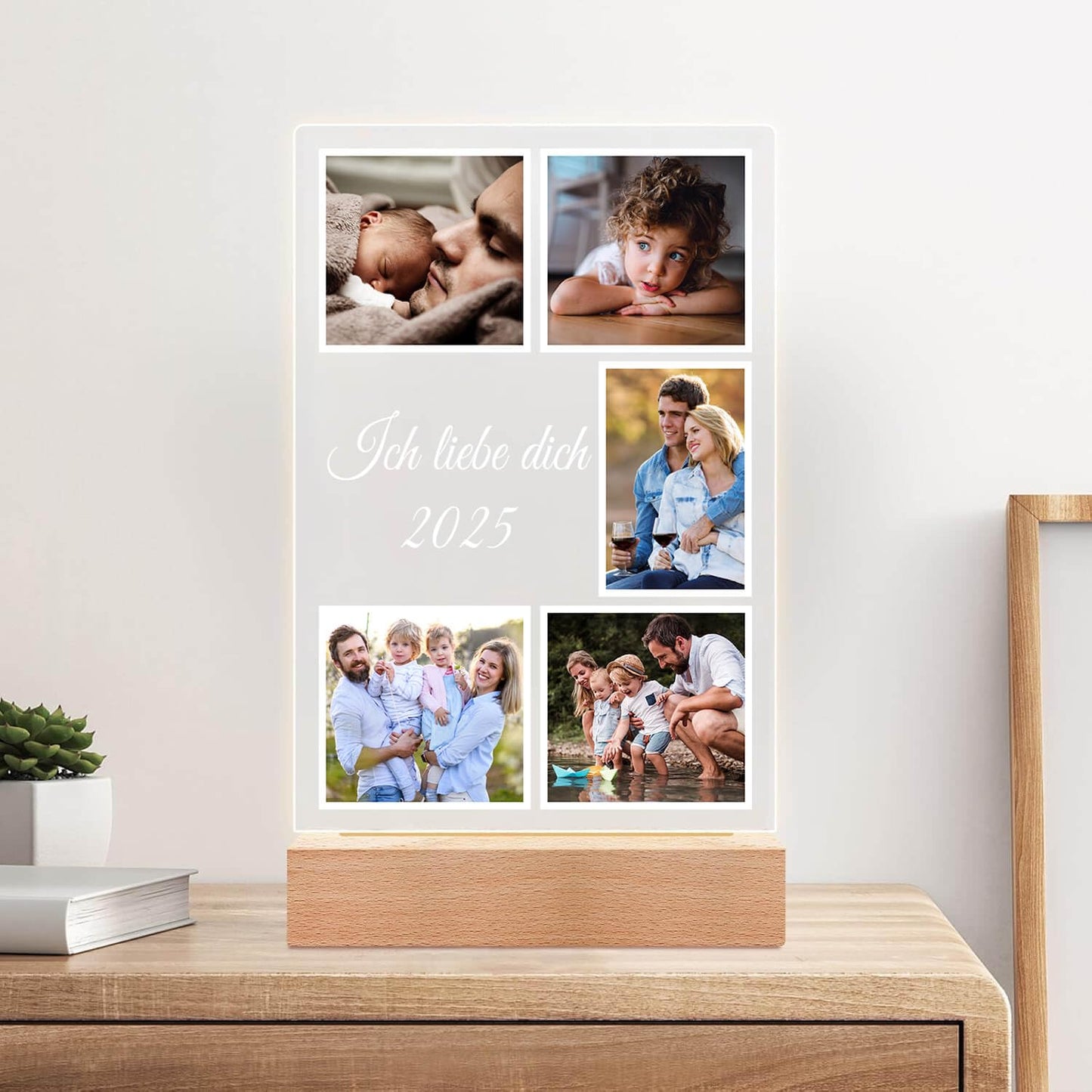Personalisierte Geschenke, Personalisierte Bilderrahmen mit Foto, Personalisierte Jahrestag Geburtstagsgeschenk