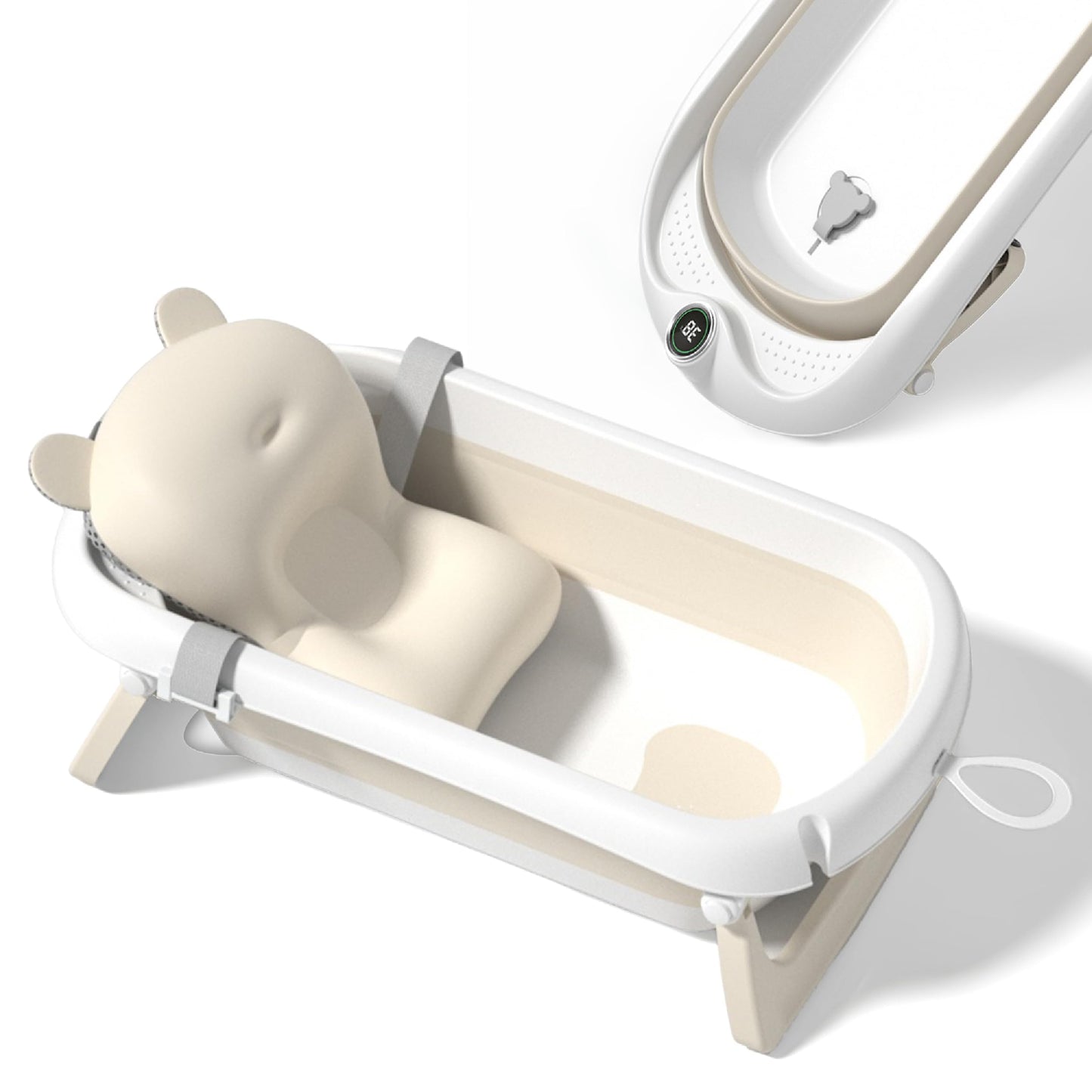 Faltbar Baby Badewanne Mit Rutschfestem Badewannensitz