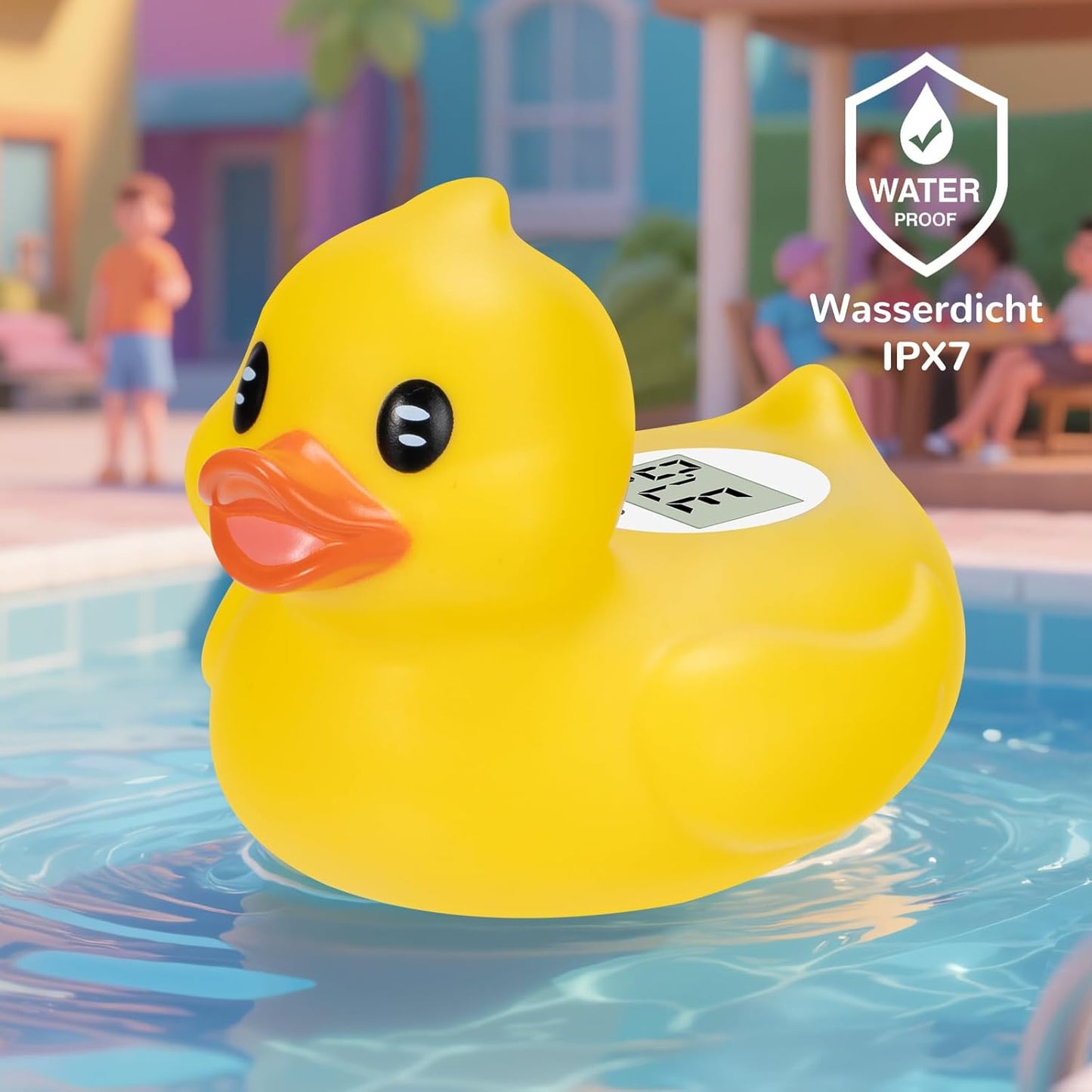 Badethermometer Baby โ Digitales Thermometer fรผr Baby Badewanne