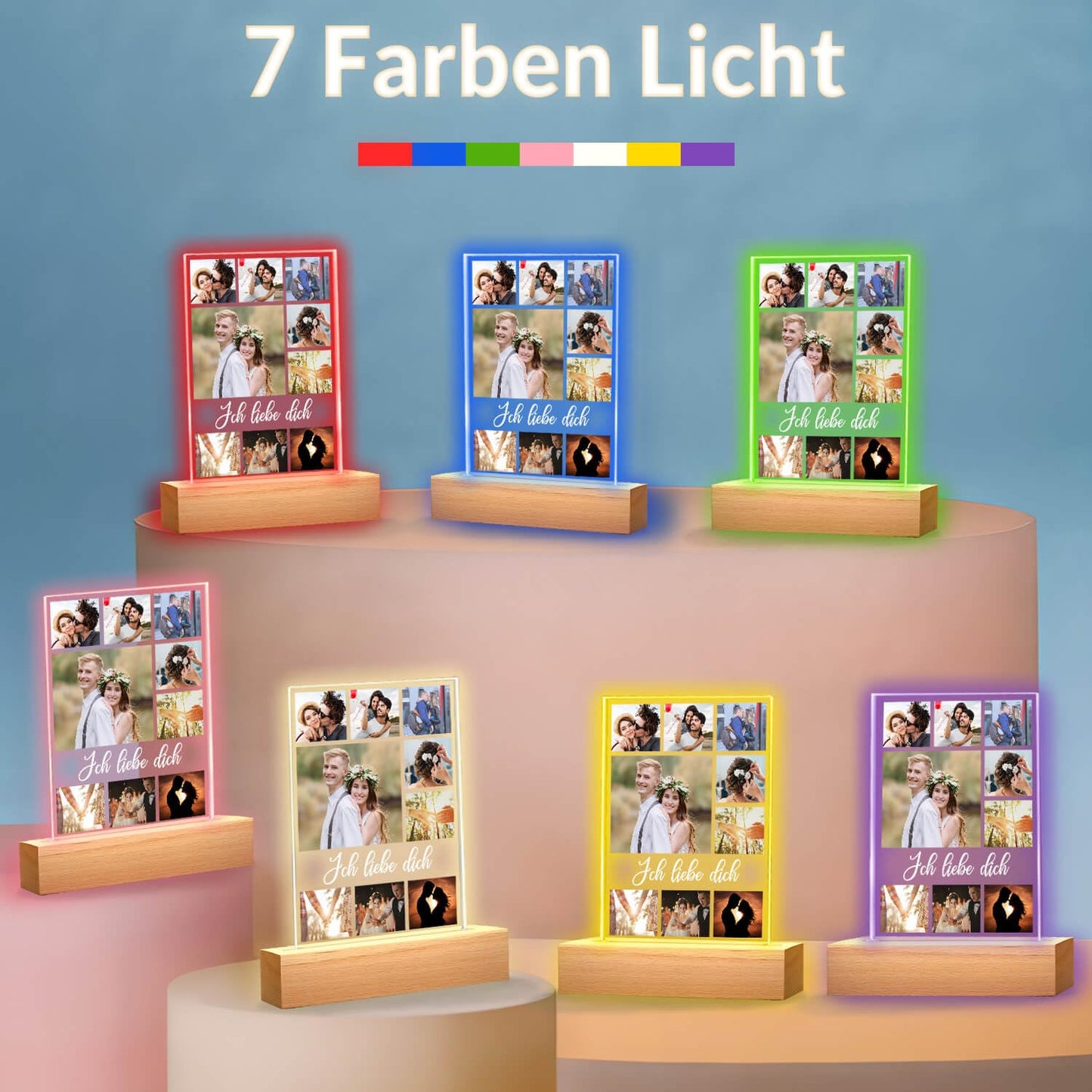 Personalisierte Geschenke, Personalisierte Bilderrahmen mit Foto, Personalisierte Jahrestag Geburtstagsgeschenk