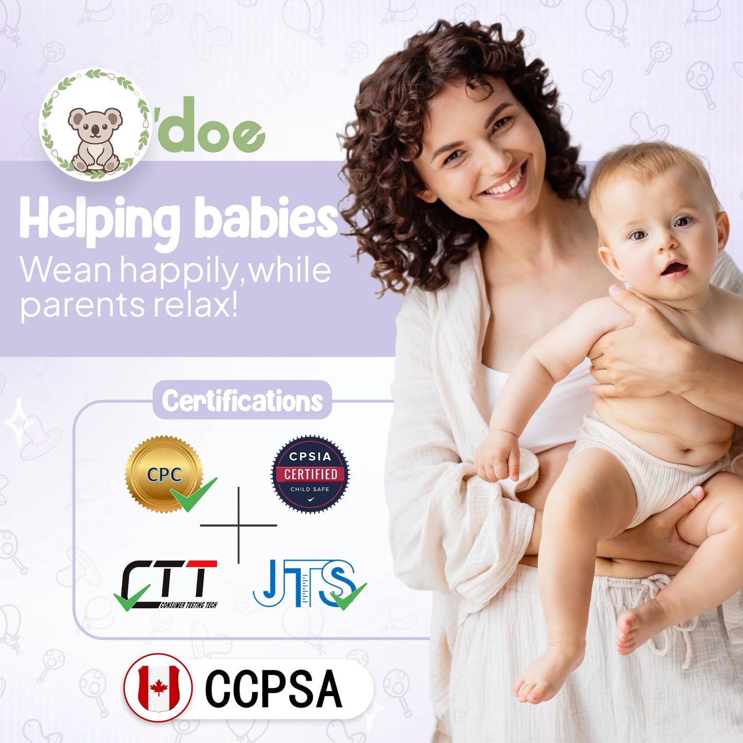 Baby Geschirr Set 11 Pieces Baby LED Weaning Accessories for Toddlers, Baby Feeding Set