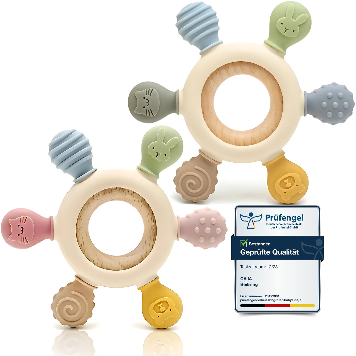 Baby Teething Ring – Teething Toy – Teething Aid – Teething Ring