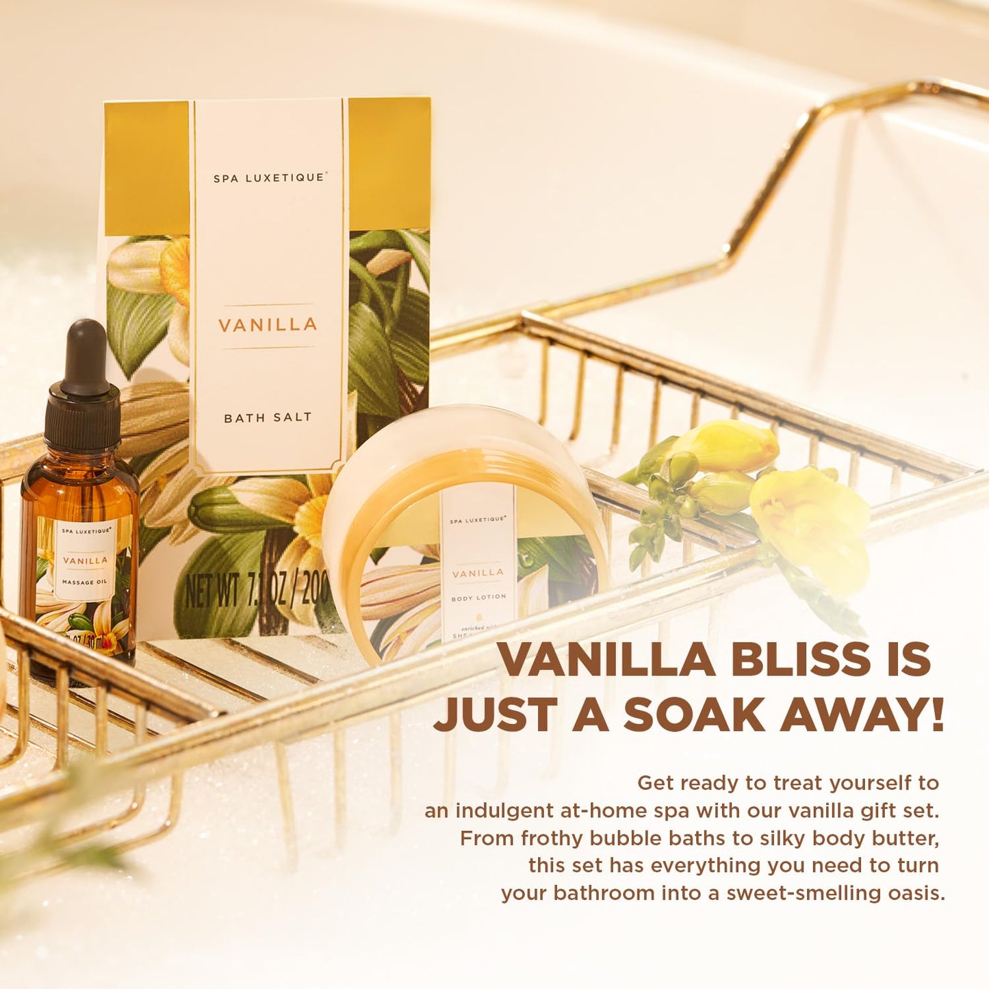 Bath Gift Set, Spa Luxury Beauty Set for Her 15-Piece Birthday Gift, Spa Set, Wellness Set for Women, Bath Gifts for Mother's Day, Christmas Gifts for Women