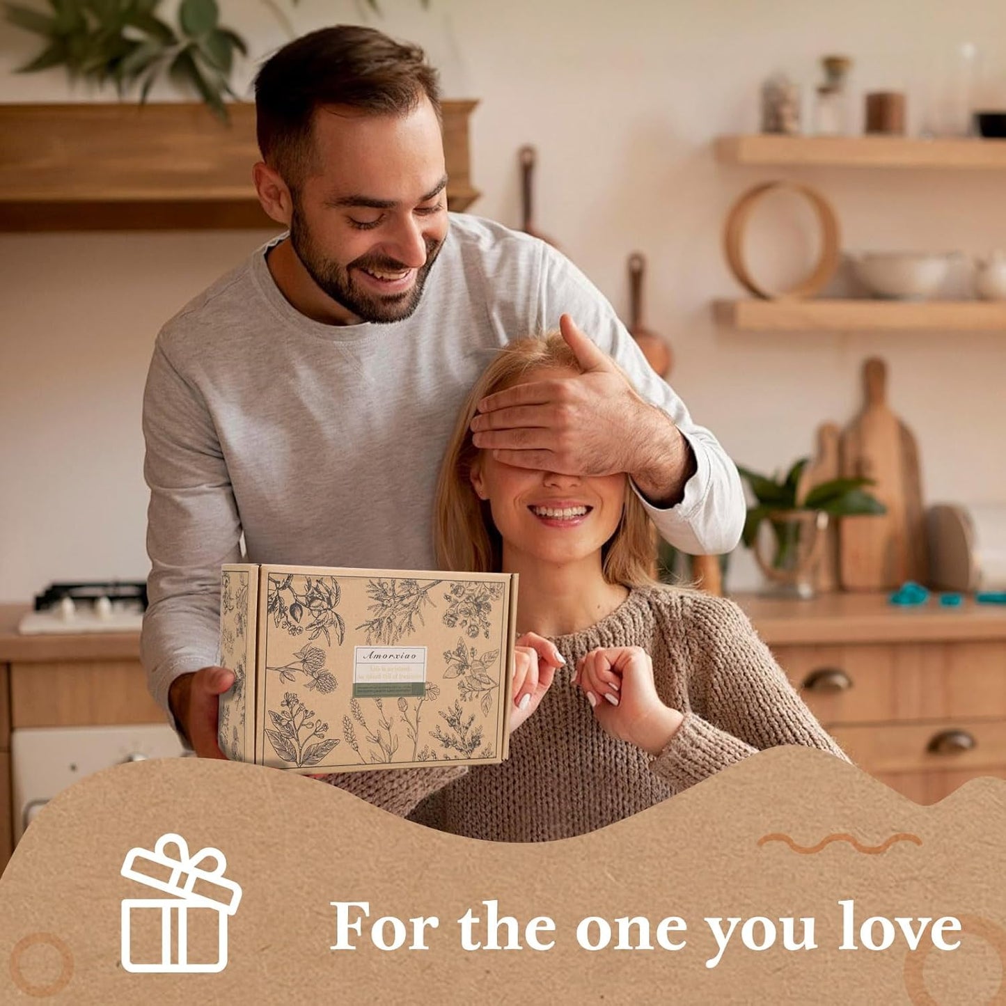 Duftkerze 12er Set Kerzen Geschenkbox, Natürliches Sojawachs 300h Brenndauer, Geschenkset, Ideal für Yoga, Schlaf, Meditation, SPA