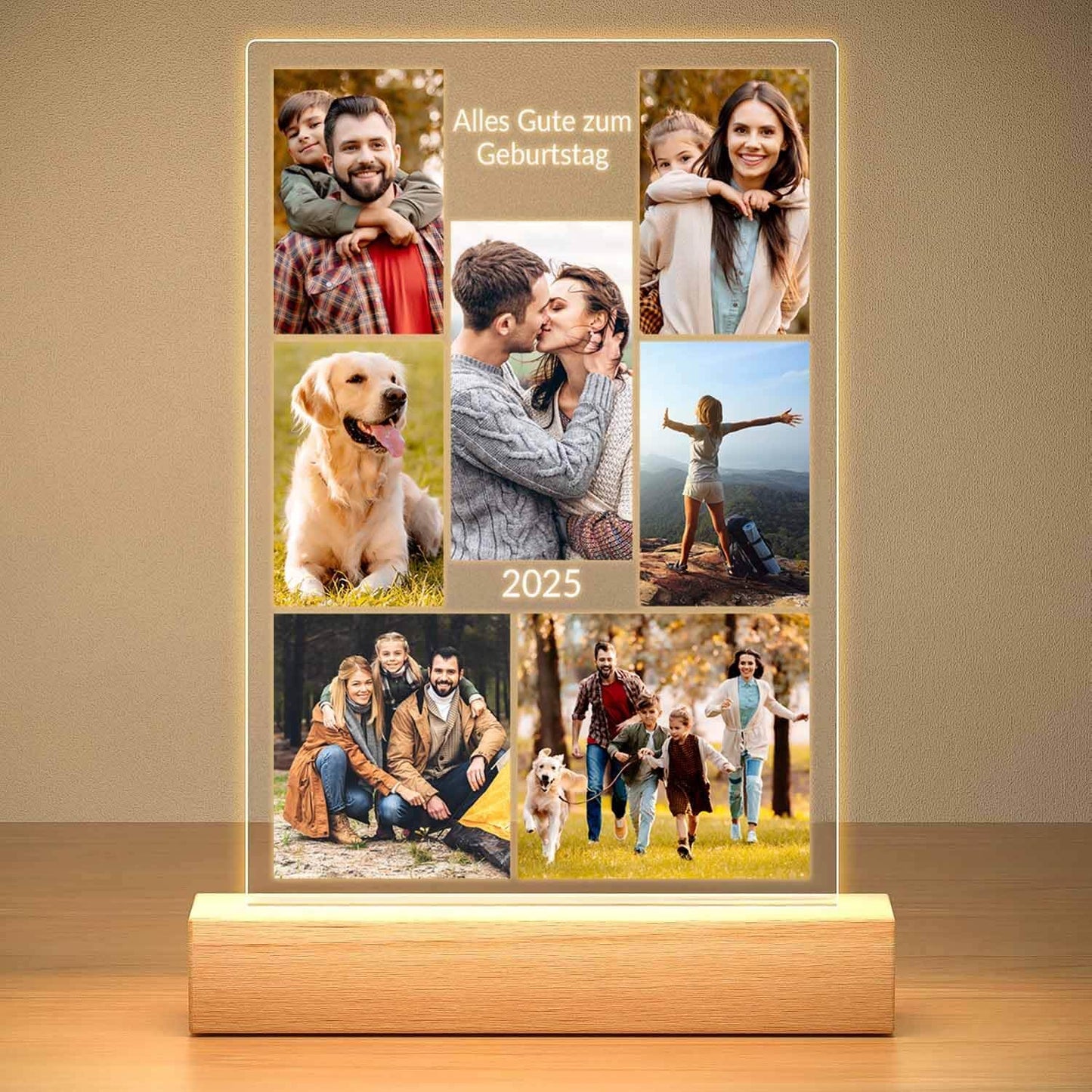 Personalisierte Geschenke, Personalisierte Bilderrahmen mit Foto, Personalisierte Jahrestag Geburtstagsgeschenk