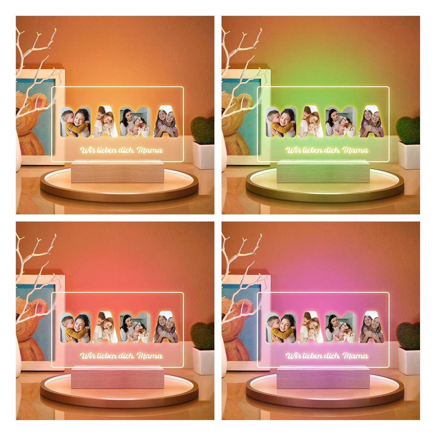 Personalisierte Geschenke, Personalisierte Bilderrahmen mit Foto, Personalisierte Jahrestag Geburtstagsgeschenk