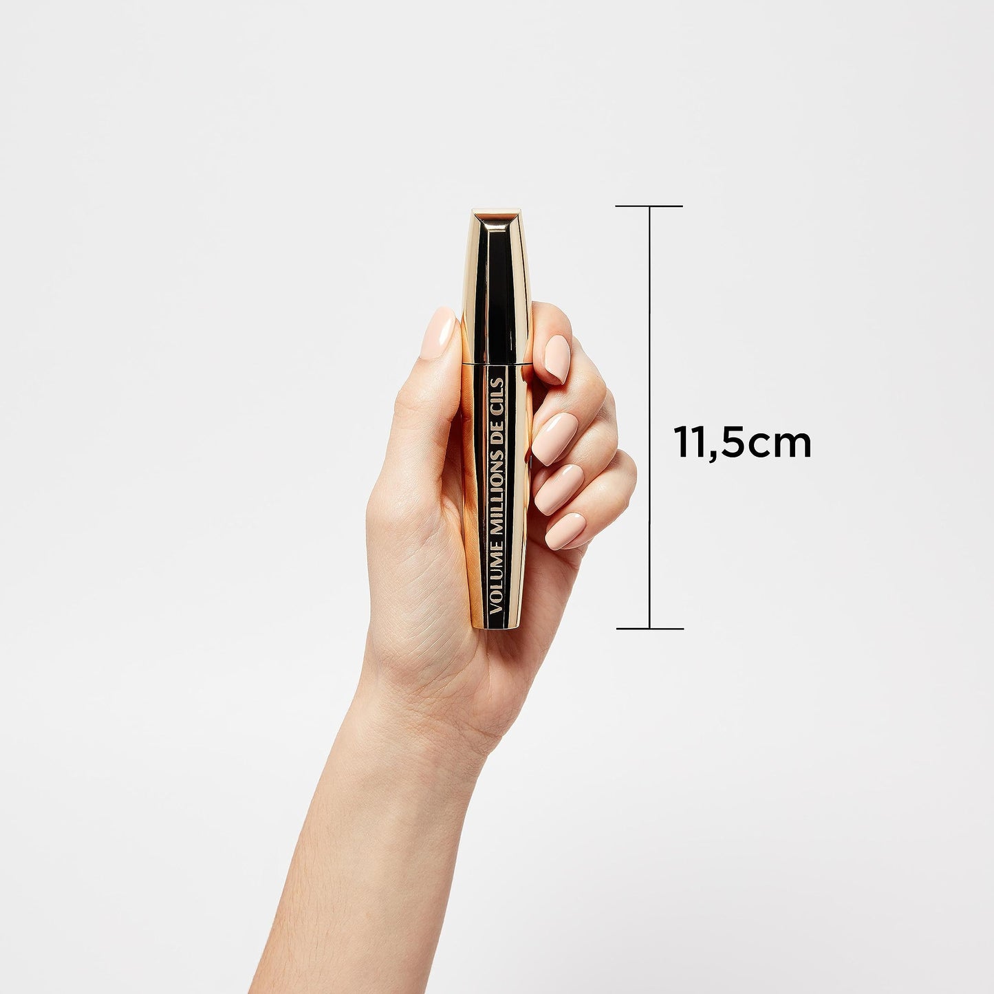 L'Oréal Paris Mascara, Wimperntusche für extra Definition und extra Volumen, Black (Schwarz), 1 x 10,7 ml