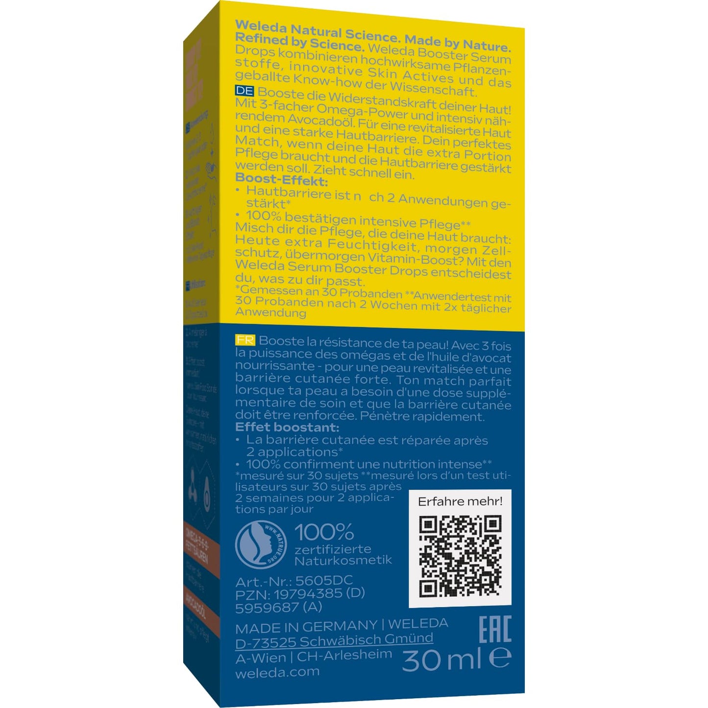 Weleda Organic Skin Food Glow Serum Drops - Natural Cosmetics Booster Drops with Licorice & Light-Reflecting Pigments for Radiant Complexion & Against Pigment Spots