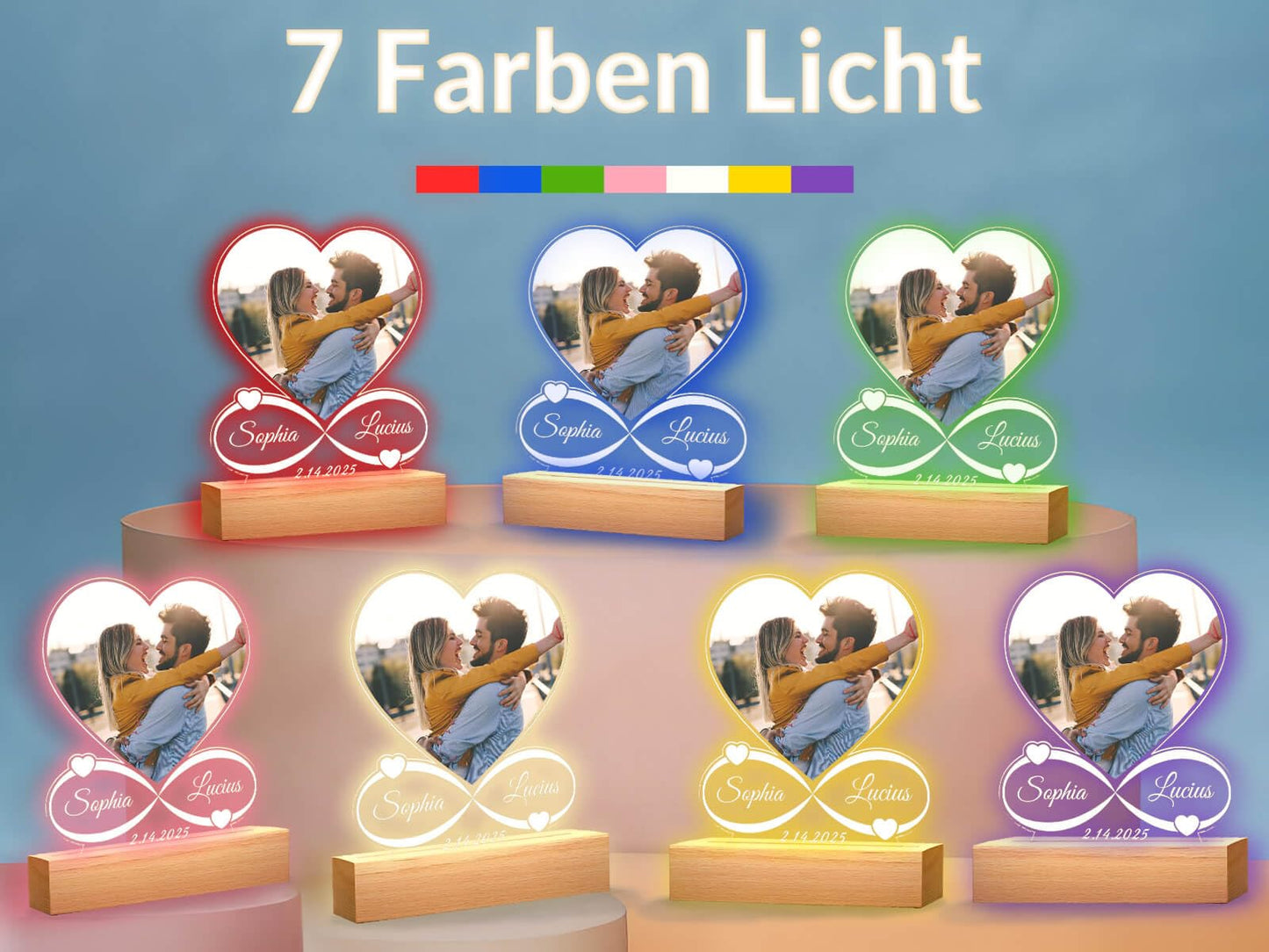 Personalisierte Geschenke, Personalisierte Bilderrahmen mit Foto, Personalisierte Jahrestag Geburtstagsgeschenk