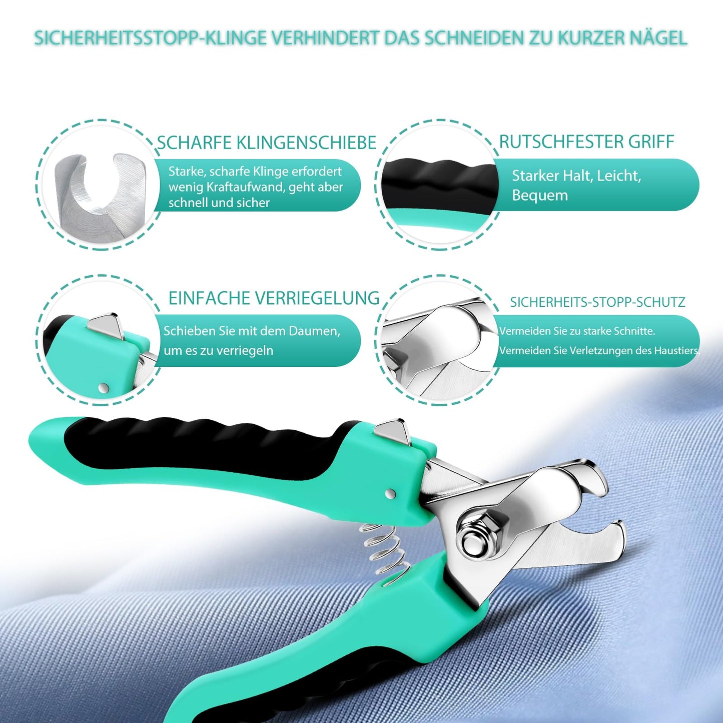 Hundebürste für Hunde und Katzen, selbstreinigend, Katzenbürste für Unterwolle und loses Fell