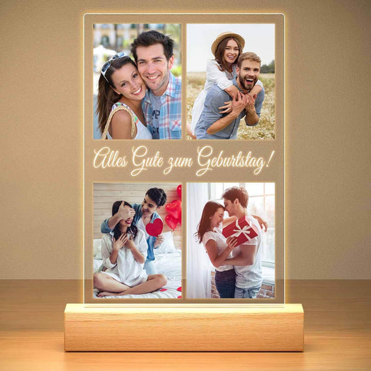 Personalisierte Geschenke, Personalisierte Bilderrahmen mit Foto, Personalisierte Jahrestag Geburtstagsgeschenk