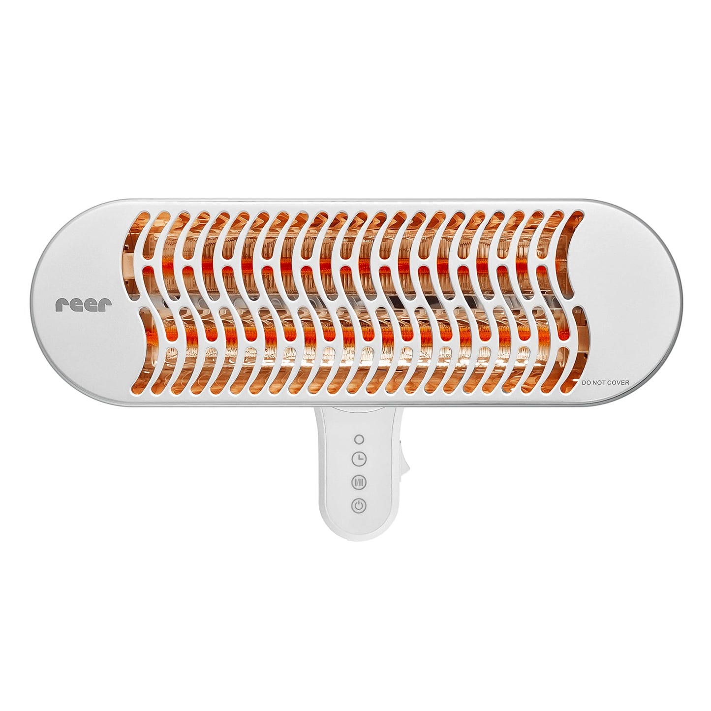 Heizstrahler - Heater for Wall Mounting, 2 Heat Settings, Timer, Medical Standard Tested