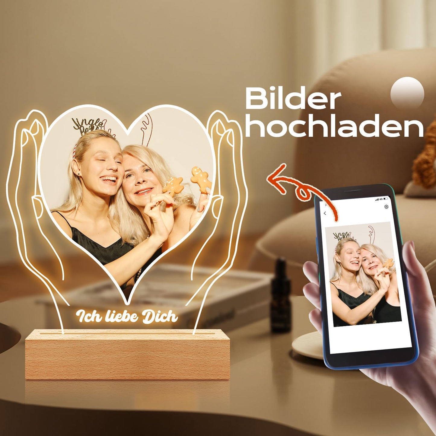 Personalisierte Geschenke, Personalisierte Bilderrahmen mit Foto, Personalisierte Jahrestag Geburtstagsgeschenk