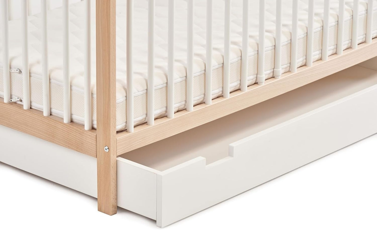 Kids Collective Baby Cot Bed 60x120 | 70x140 cm Height Adjustable