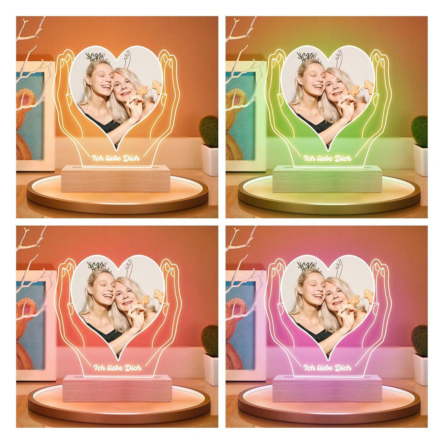 Personalisierte Geschenke, Personalisierte Bilderrahmen mit Foto, Personalisierte Jahrestag Geburtstagsgeschenk