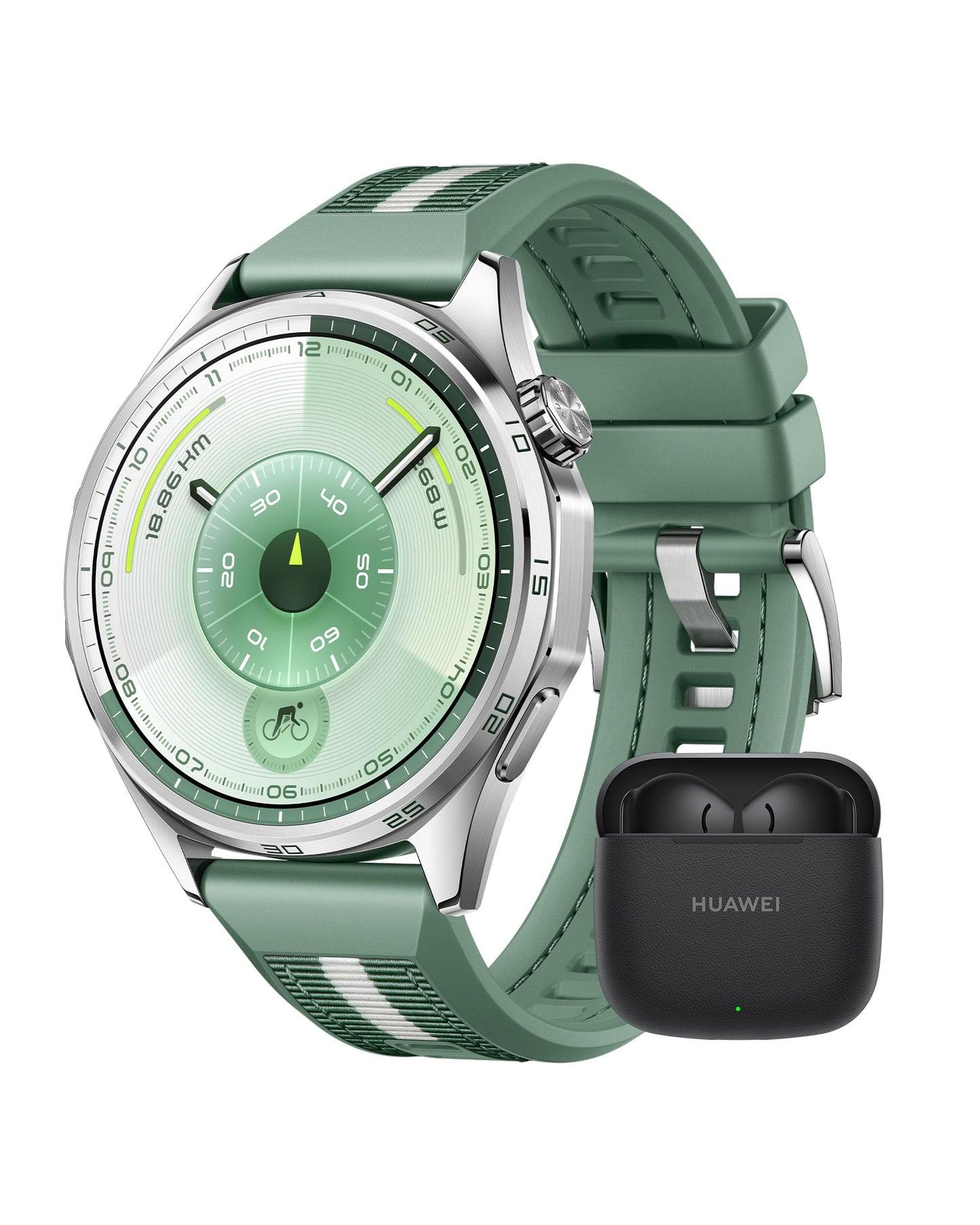 HUAWEI Watch GT 6 Pro Smartwatch, GPS, ECG, 1.47 Inch AMOLED Display, Up to 21 Days Battery, Comprehensive Bicycle Features, 100+ Sports Modes, Compatible with Android & iOS