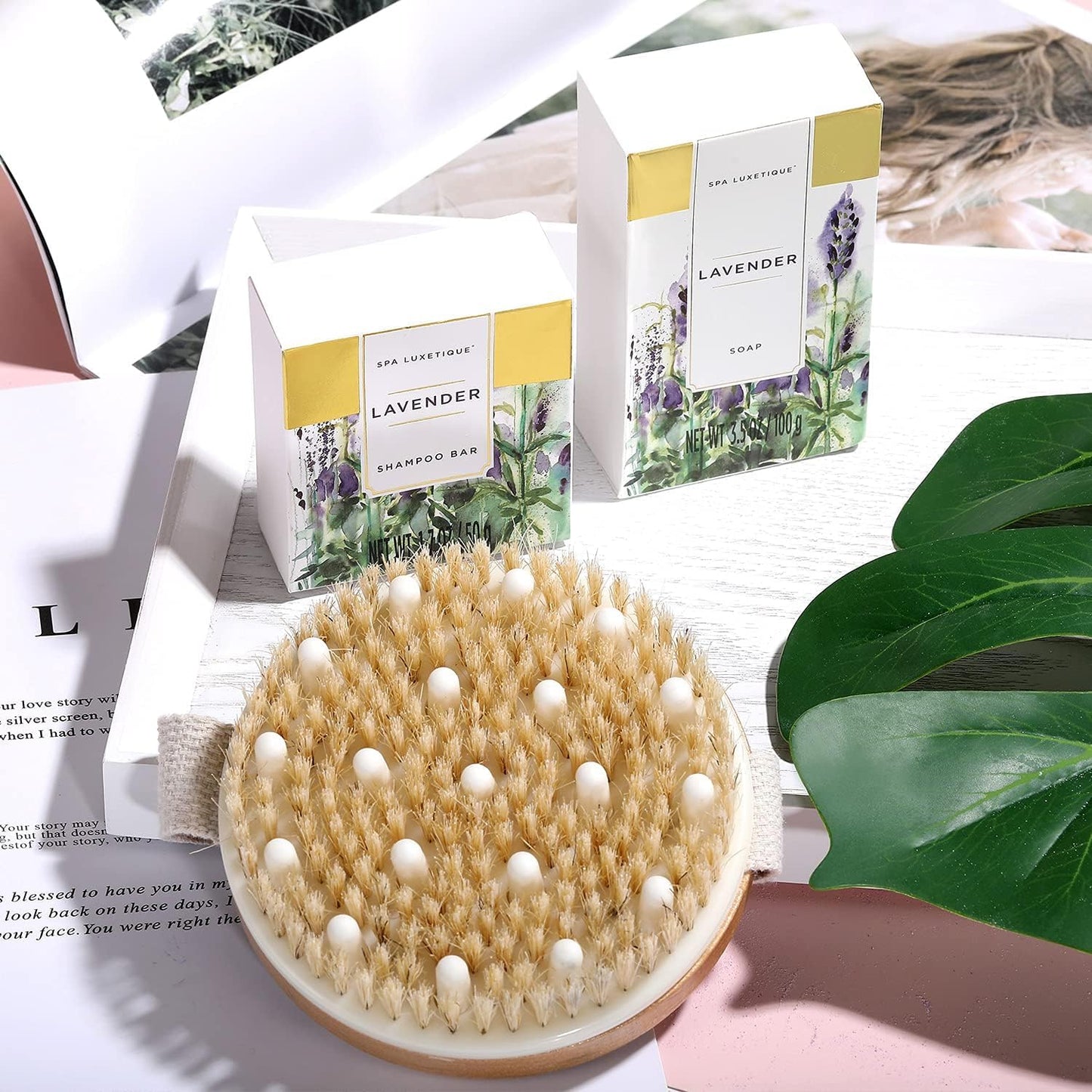 Bath Gift Set, Spa Luxury Beauty Set for Her 15-Piece Birthday Gift, Spa Set, Wellness Set for Women, Bath Gifts for Mother's Day, Christmas Gifts for Women